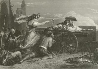 サラゴサの防衛、スペイン、1808 作： David Wilkie